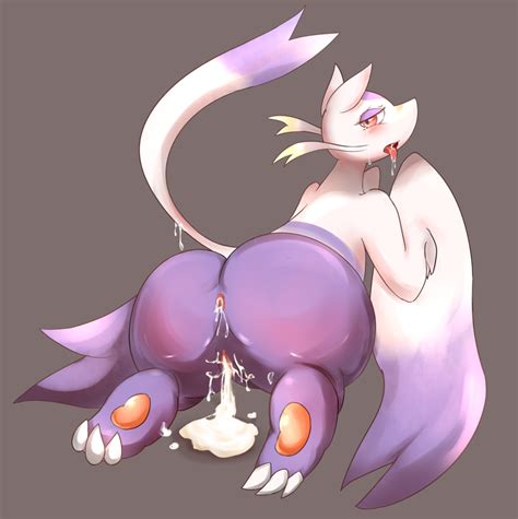 Rule 34 After Sex Back View Blush Color Cum Female Female Only Feral Fur Mienshao Nude Pokemon