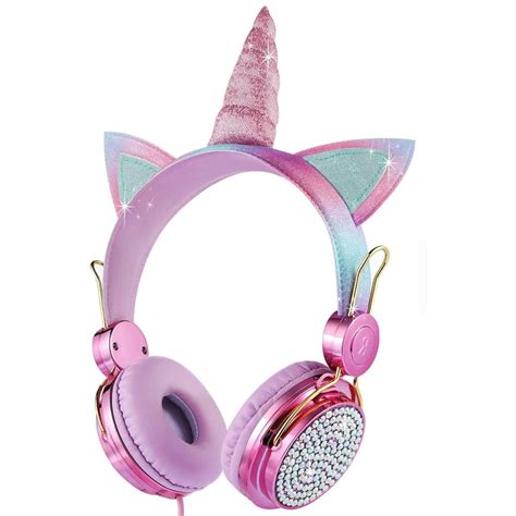 Bluetooth Cute Kids Wireless Headphone With Microphone Girls 35mm