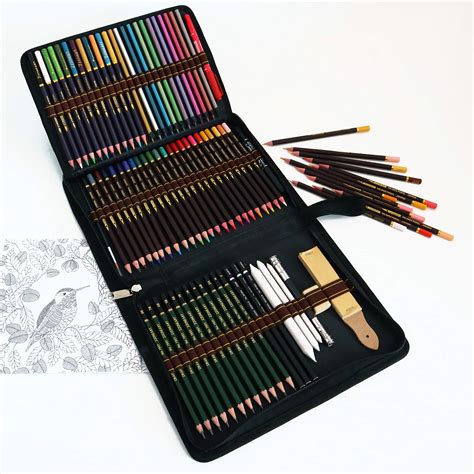 buy colouring pencils sketch drawing set colouring pencils and sketching graphite pencils art