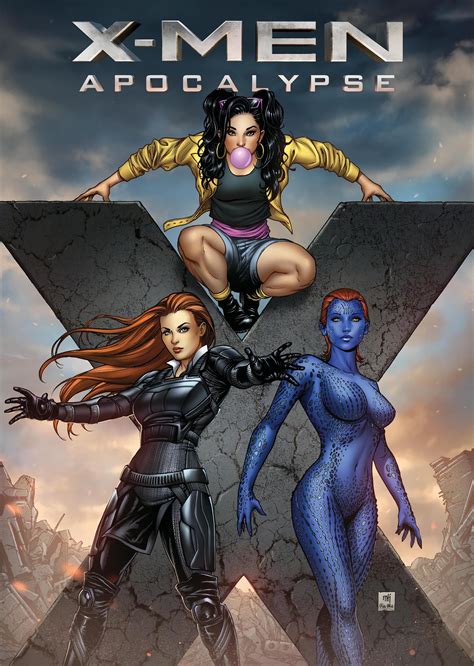 X Men Apocalypse From Marvel Comics Art Mystique Marvel Marvel