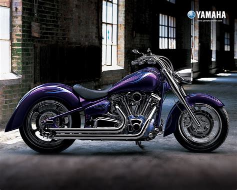 Yamaha Star Bike Purple Motorcycle Motorcycle Cool