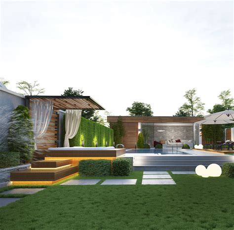 Luxury Modern House Garden Design Corpus Architects Archello