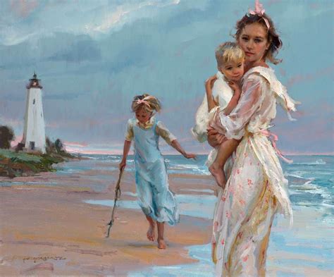 Dan Gerhartz Is Known For His Romantic Touching Oil Paintings Of