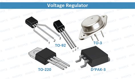 Voltage Regulator Integrated Circuits Ics Madpcb