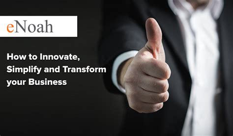 Webinar How To Innovate Simplify And Transform Your Business Sap