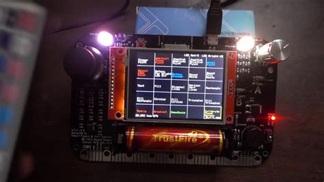 Esp32 Iotuz Full Demo Neopixels Rotary Encoder Joystick