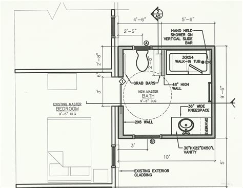 Residential Handicap Bathroom Floor Plans Flooring Site