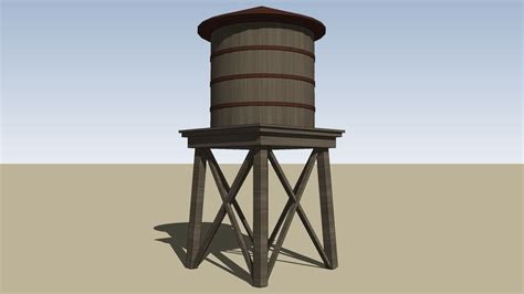 Rustic Water Tower 3d Warehouse