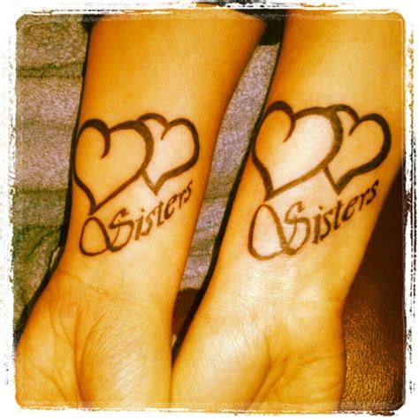 Sisters have an everlasting bond. Sister Tattoo Quotes & Sayings | Sister Tattoo Picture Quotes