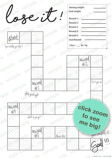 Free printable workout weight loss tracker calendar fitness. Pin on Better &&& Healthier