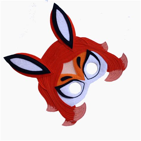 Miraculous Renarouge Mask Rena Rouge Filz Maske Party Etsy