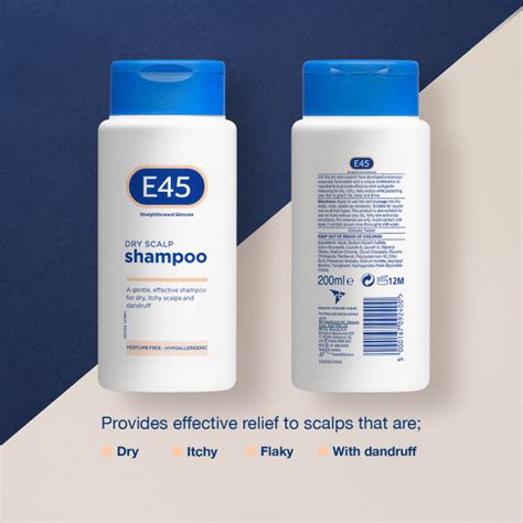 Buy E45 Dry Scalp Shampoo Pharmacy2u