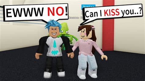 I Stole Her First Kissroblox Roleplay Youtube