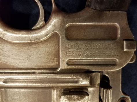 Mauser Broomstick Pistol For Sale At 980522063