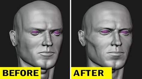 Face Anatomy Sculpting In Blender The Correct Way Youtube
