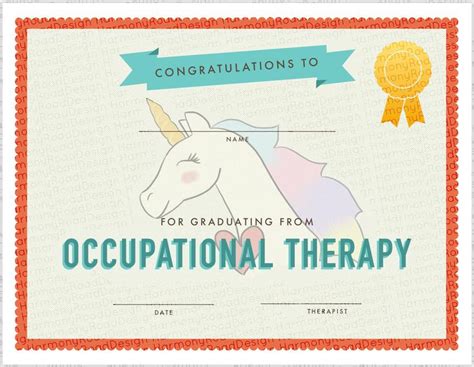 Create your certificate it's free and easy to use. OT Kids Graduation Certificates Pack, PDF Instant Download ...