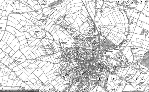 Old Maps Of Mansfield Nottinghamshire Francis Frith