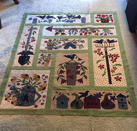 Primitive Gatherings Garden Quilt Cutting Tables Barn Quilts