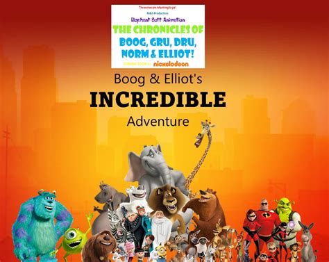 Boog And Elliots Incredible Adventure Poster By Darkmoonanimation On