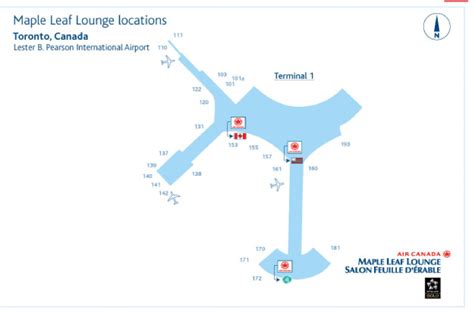 Toronto Pearson International Airport Map Of Terminals