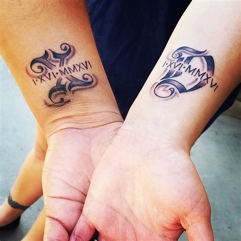 His And Hers Tattoos 83 Him And Her Tattoos Marriage Tattoos Wife
