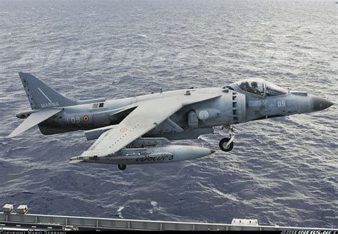 Mcdonnell Douglas Av 8b Harrier Ii Italy Navy Aviation Photo