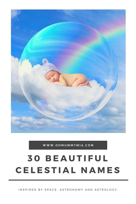 30 Beautiful Celestial Baby Names You Will Love Celestial Baby Names