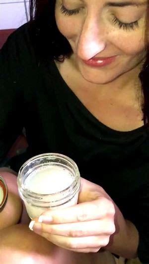Watch Homemade Submissive Wife Drinks A Cup Of Jizz Wife Kinky