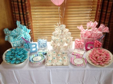 Blue and pink must be your food. Gender Reveal Party Food and Baby Shower Drinks Ideas ...