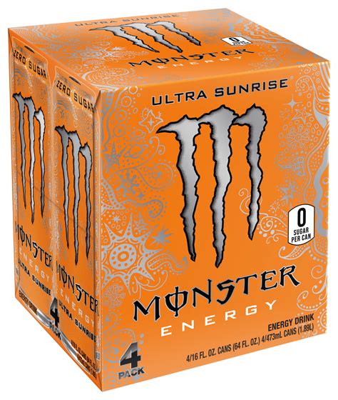 Buy Monster Ultra Sunrise 16 Fl Oz 4 Pack Online At Lowest Price In