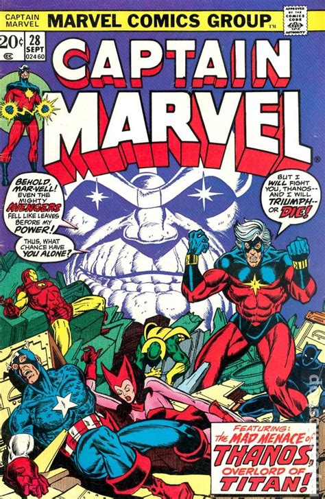 Captain Marvel Comic Books Issue 28