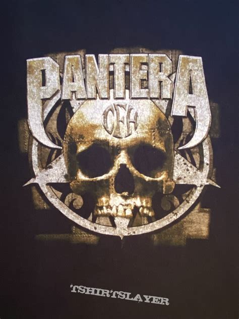Pantera Cfh Skull Tshirtslayer Tshirt And Battlejacket Gallery