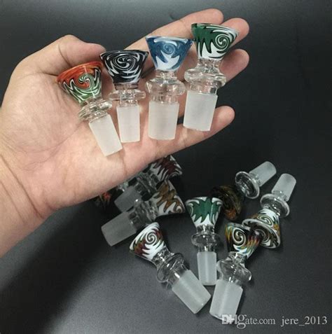 Glassworkshq Colored Glass Smoking Bowl C 14 18mm Joint Headiest Hits Smooth Draws And Elevated