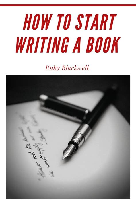 How To Start Writing A Book Writing A Book Writing Groups Book
