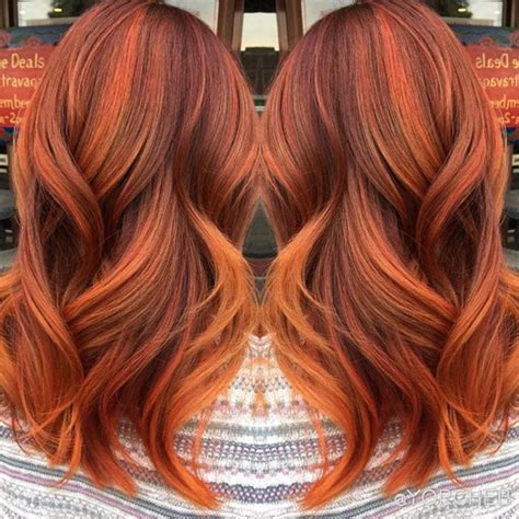 Pumpkin Spice Hair Is Our New Favourite Autumn Beauty Trend Gorgeous Hair Color Hair Styles