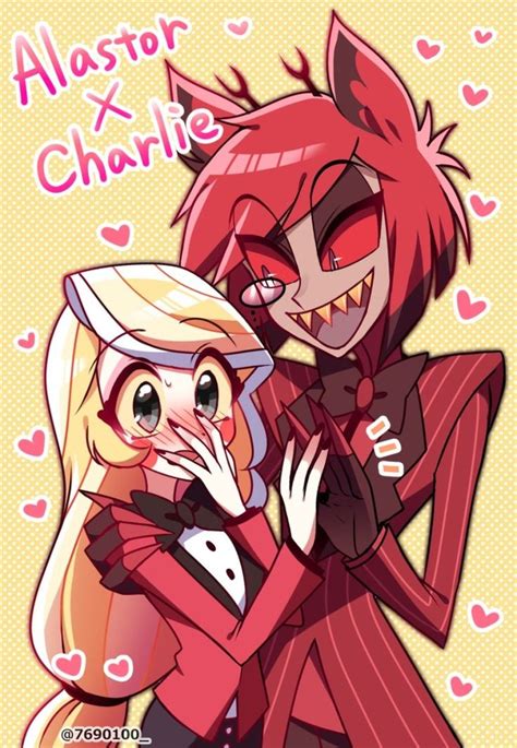 Alastor X Charlie Charlastor Hazbin Hotel Hotel Art Monster Hotel Anime