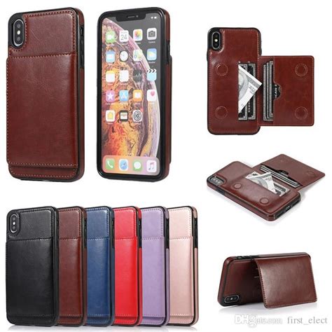 There's enough space to theoretically be able to. Luxury PU Leather Credit Card Slots Stand Wallet Phone Case For IPhone 11 XR XS MAX 7 8 Plus ...