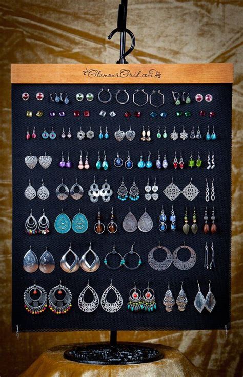 Earring Display Ideas For Craft Shows Diy Jewelry Display Earring