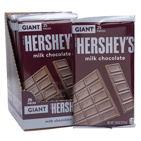 Hersheys Giant Milk Chocolate 7 Oz Bar