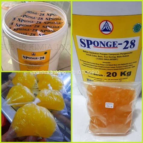 Jual Sp Sponge Repack Gr Cake Emulsifier Pengembang Dan Pelembut