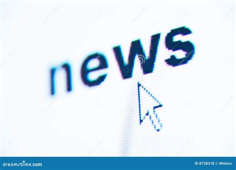 Word News Stock Photo Image Of Communication Perspective 8738318