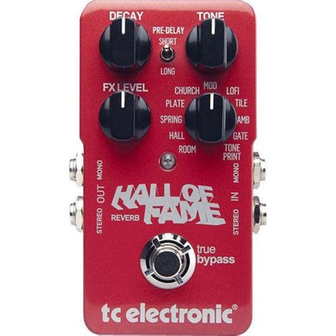 Buy Tc Electronic Hall Of Fame Reverb Guitar Effects Pedal Online