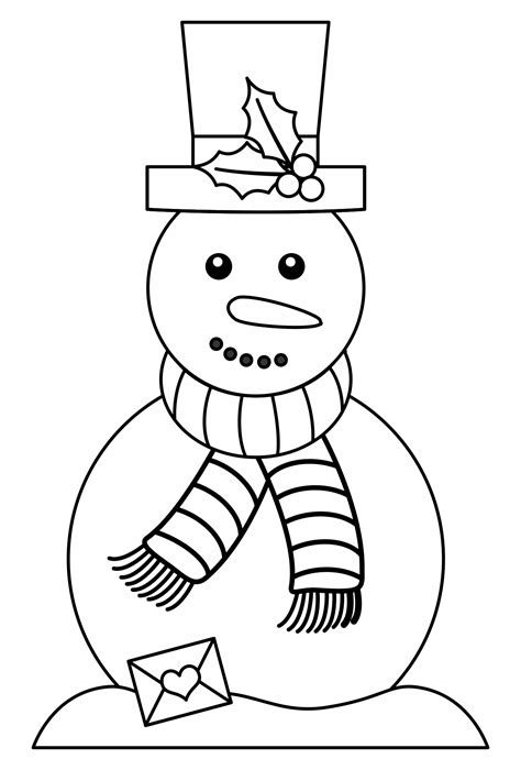 6 Best Images Of Felt Snowman Hat Template Printable Snowman Hat