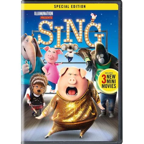 Universal Studios Home Entertainment Sing Special Edition Dvd