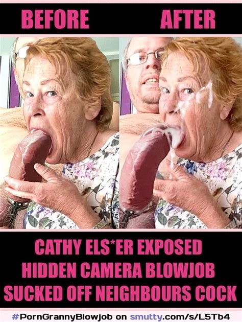 Porngrannyblowjob Cathy Before And After Porn Granny Slut Granny