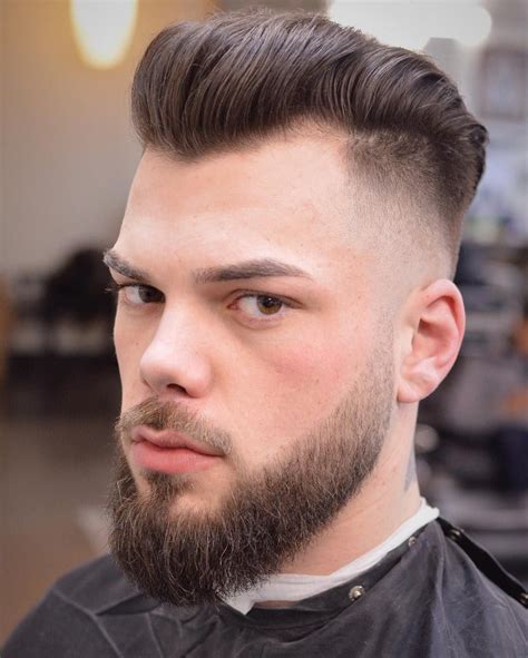 Fade Haircut With Beard Trim Beard Style Corner