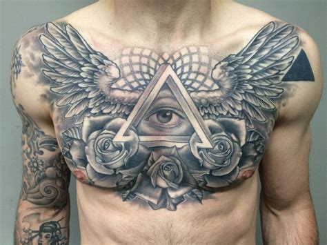 Tatuajes en el Pecho para 【Hombres & Mujeres】 2022 🥇