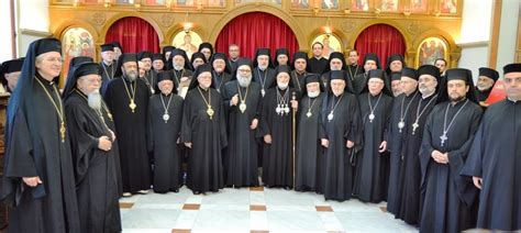 Society Of St John Chrysostom Closing Of Holy Synod Of The Melkite