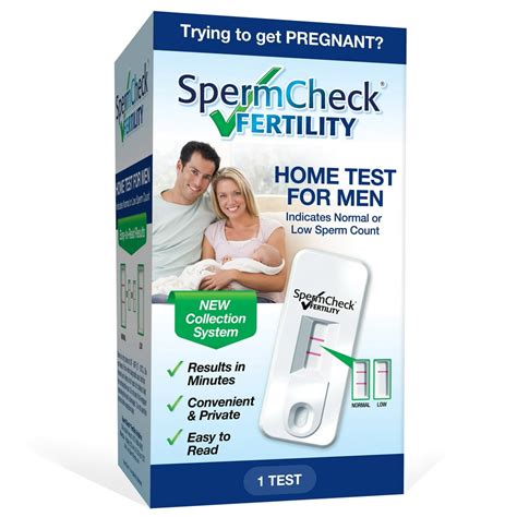 Spermcheck Fertility At Home Fertility Test For Men