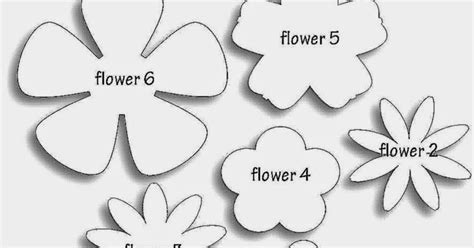 Free printable flower templates crepe paper flowers with free. Flower Template Download | Best Free HD Wallpaper